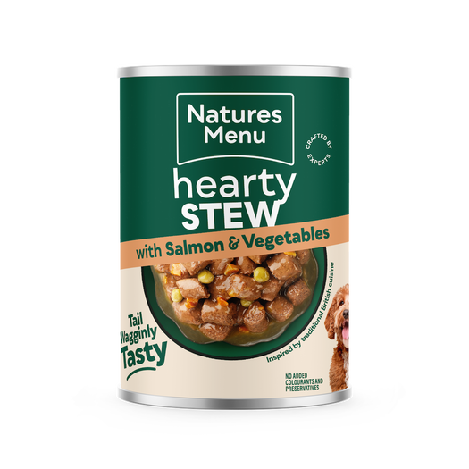 Salmon and Vegetable Hearty Stew Can